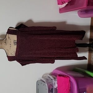 4x red sparkle tunic.